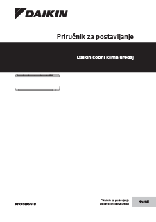FTXF50F_Installation manual_3PHR748643-13M_Croatian download